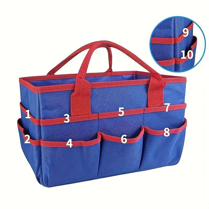 1pcs Multipocket Storage Bag Large Capacity Craft Sewing Organizer Portable Foldable Handbag Fashionable handbags