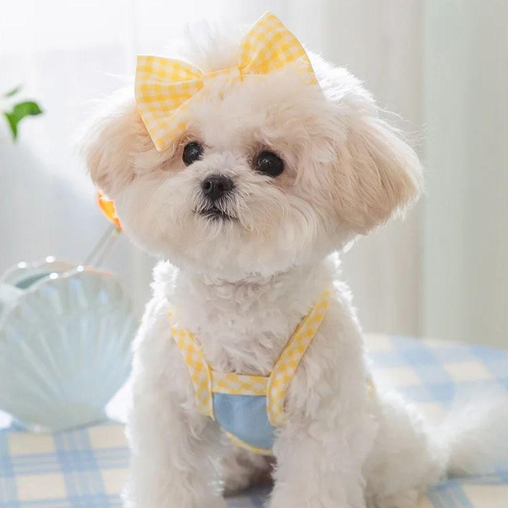 Breathable Summer Puppy Clothes Heart-shaped Print Pet Costume Cute Dog Vest  Summer Season
