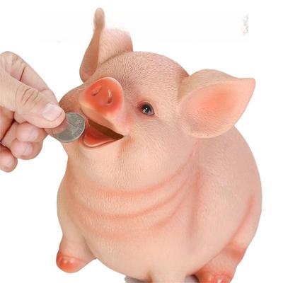 Zodiac Piglet Kumbara – Karikatür Domuz Kumbara Hediye Süsü