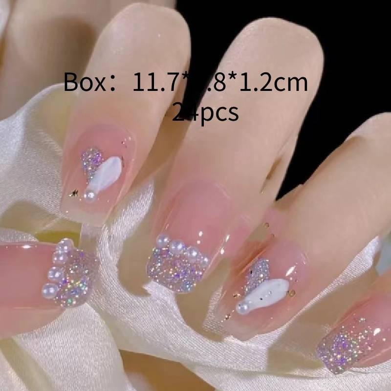 

Нейл-арт Женская одежда Носимые ногтевые продукты Съемные Износостойкие Модные