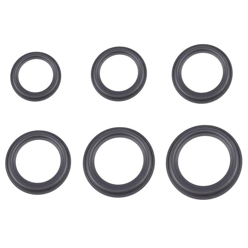 4/5/6.5/8/10/12" Elastic Rubber Speaker Suspensions Surround Repair Foam Woofer Edge