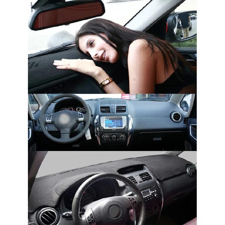 For Suzuki SX4 EY GY JY RW AKK Dashmat Dashboard Cover trument Panel Sunscreen Pad Anti-Dirt Proof Ornaments