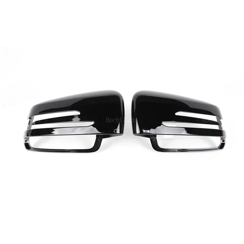 For Mercedes Benz A B C E S CLA GLA GLK Class W176 W246 W204 W212 W221 C177 X204 X156 Carbon Fiber Car Rearview Mirror Cover
