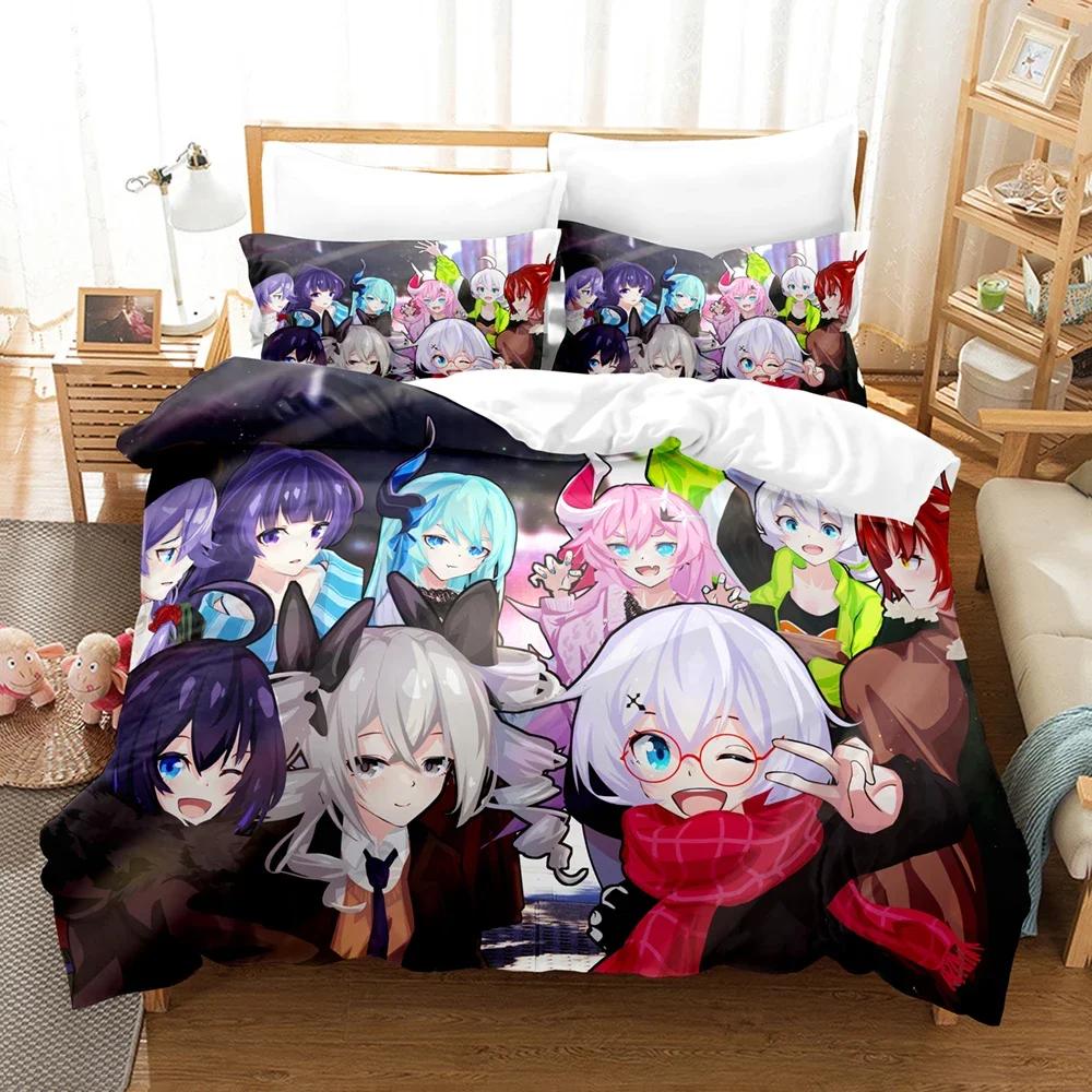3D Anime Honkai Impact 3Rd Bedding Set Printed Decorative 2/3Pcs Duvet Cover Set Bedclothes Quilt Cover Home For Aldult Kid Teen