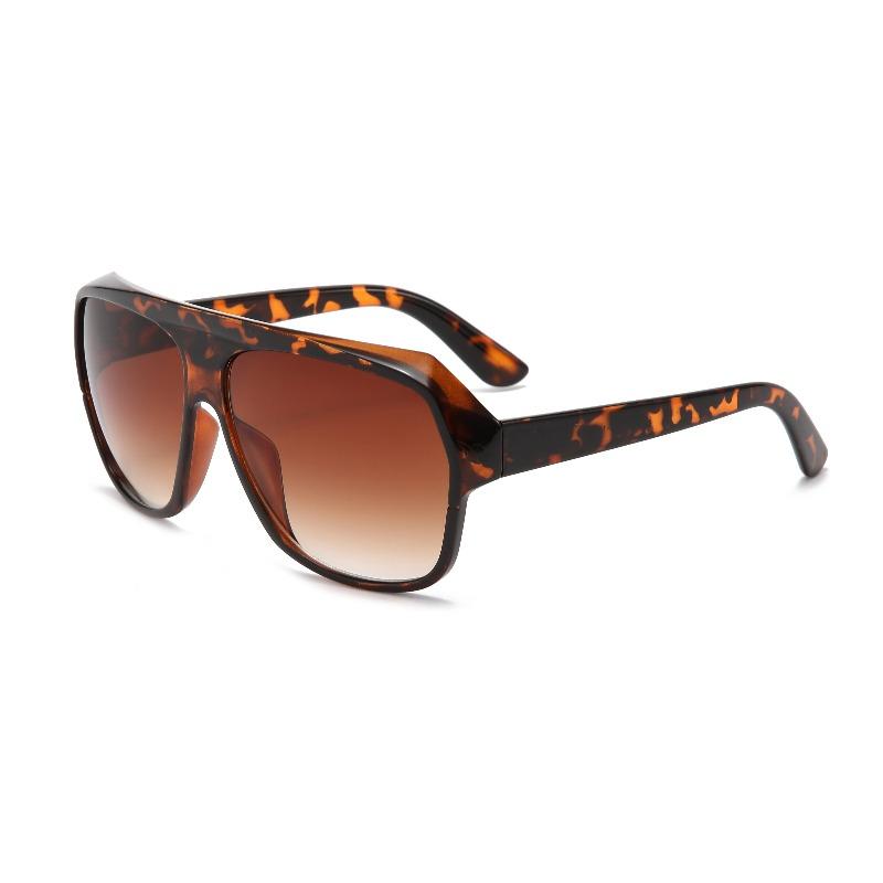 Trend new big box trend personality fashion modern wind sunglasses