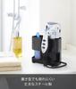 Yamazaki Jitsugyo Hair Dryer & Hair Iron Holder Black Approx. W16 X D8.5 X H14cm Beautes Dryer Holder Hair Iron Storage 7594