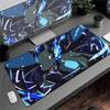 Locking Edge Washable Computer Desktop Mat XXL PC Laptop Anime Gaming Mouse Pad P-Pokemon Charizard Keyboard Carpet Rubber Base