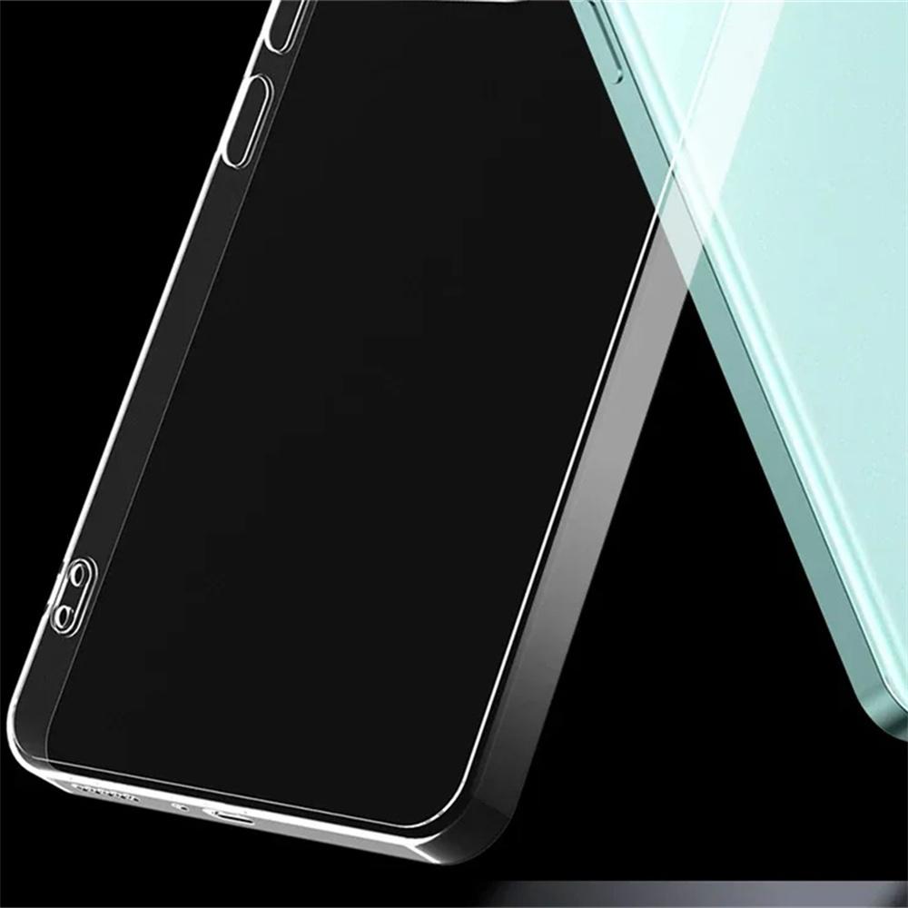 Silicone Case Shockproof Clear Cover Ultra Thin Soft Clear Shell For Xiaomi Poco F6 F5 F4 F3 X6 X5 X4 X3 GT M6 M4 M3 Pro 4G 5G