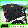 Folding Bike Front and Rear Mountable Bicycle Storage Basket