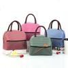 Insulated Lunch Tote Bag with Mesh Pocket Reusable Lunch Box Container for Kids Adults Office School Camping Picnic Beach