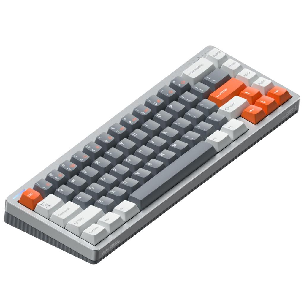 nuphy Halo65 HE Magnetic Switch Gaming Rapid Hall Effect Adjustable Hot 8KHz Polling Rate Keyboard, Trigger, Wired, 67-Key Keyboard, Ultra-Fast