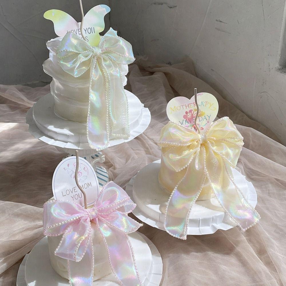 New 5 Yards Wide Ribbons 4cm Satin Gifts Packaging Material Gift Wrapping Bouquets DIY Decor
