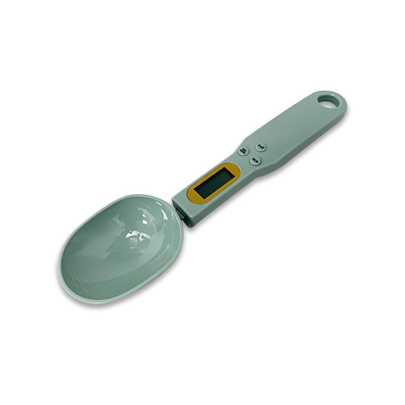 Bilancia Cucchiaio Portatile Cucchiaio Misuratore Elettronico da Cucina Display LCD Peso Altamente Accurato Cibo 500g/0.1g Strumenti di Pesatura per Erbe da Forno