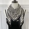 Silk scarf high-end new summer multi-purpose scarf shawl versatile decorative scarf headscarf triangle scarf waist