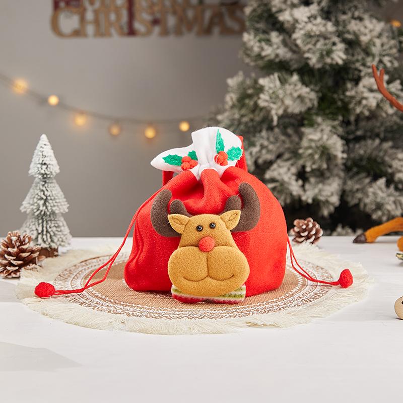 Christmas Gift Bag Christmas Eve Portable Apple Bag Candy Bag Safe Fruit Packaging Box Small Gift Bag
