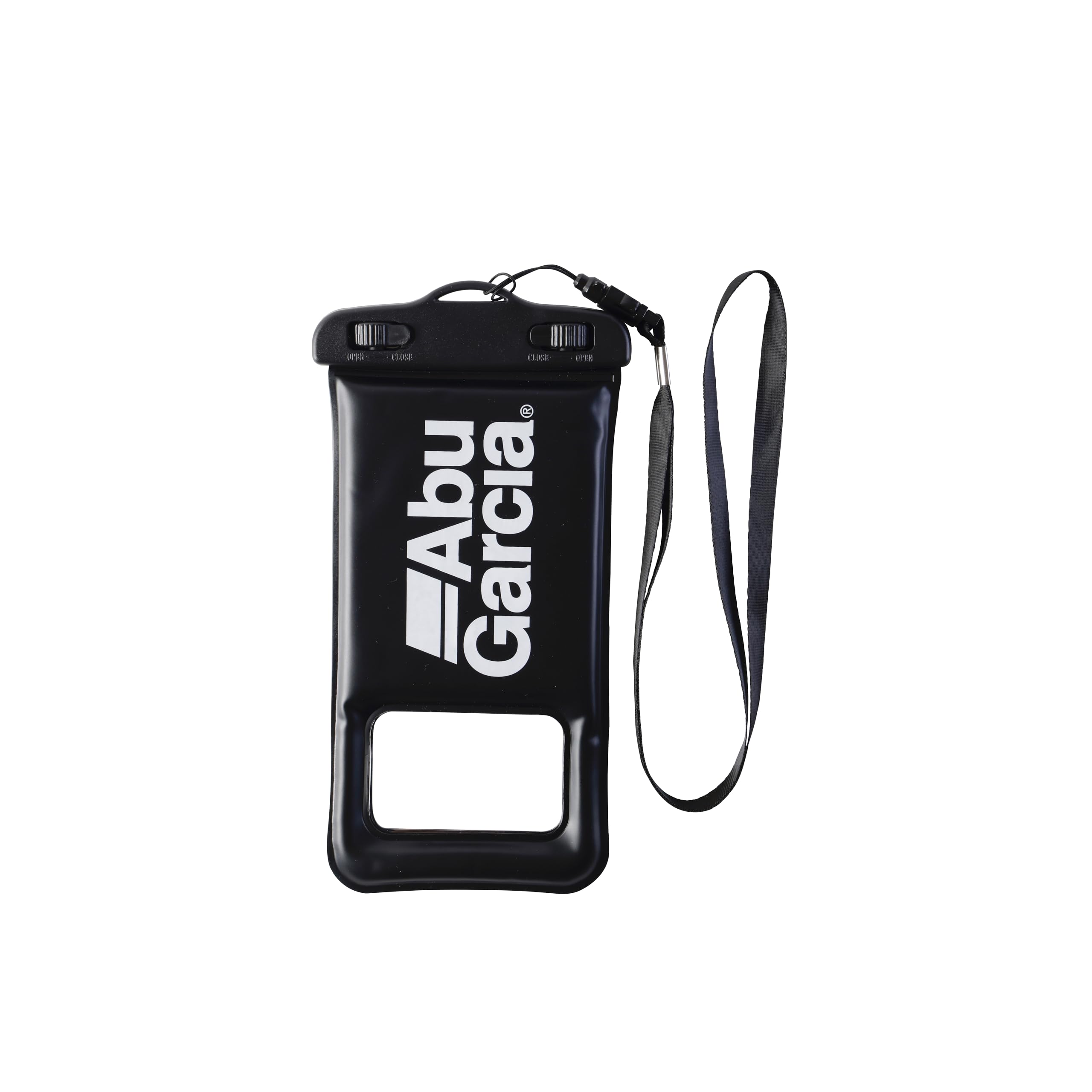 Abu Garcia Floating Smartphone Neck Smartphone Case, Black, Buoyancy, Strap,