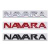 1PC 3D ABS NAVARA Logo Badge Sticker Rear Trunk Emblem Decal High-Quality Automotive Styling Accessories
