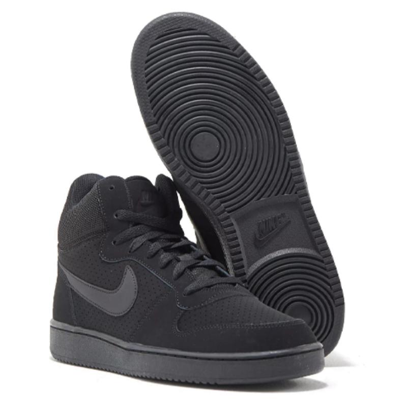 Nike Court Borough Mid Black Sneakers 838938-003