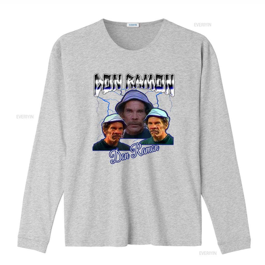 Don Ramon Bootleg Style T Shirt vintage Washed fashion designer clothes graphic Slightly streetwear homme Stylish Versatile