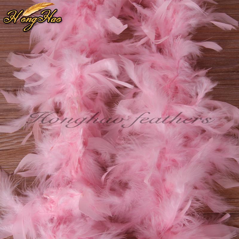 Großer Truthahnfeder-Streifenschal für Bühnen- und Hochzeitsdekoration