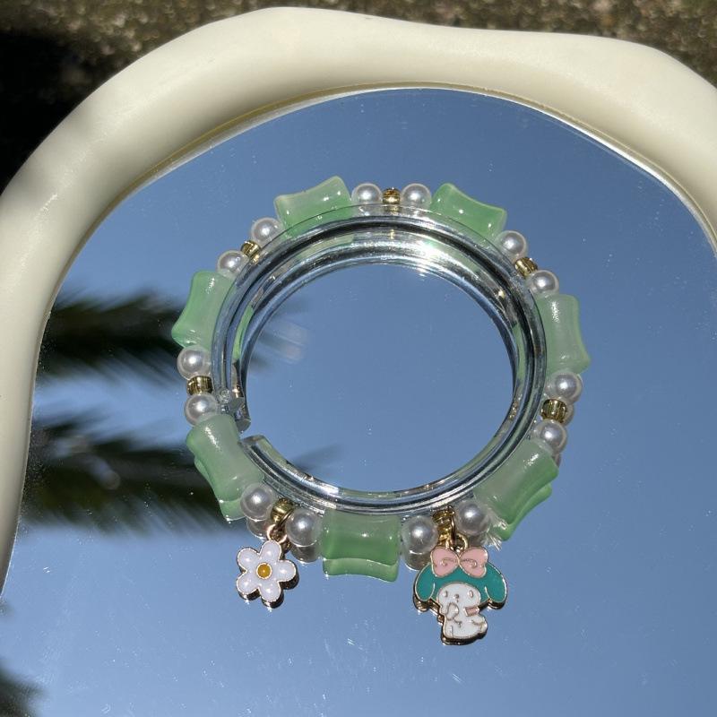 Lily of the Valley Butterfly Bracelet - Multi-Style Beaded Star & Moon Design