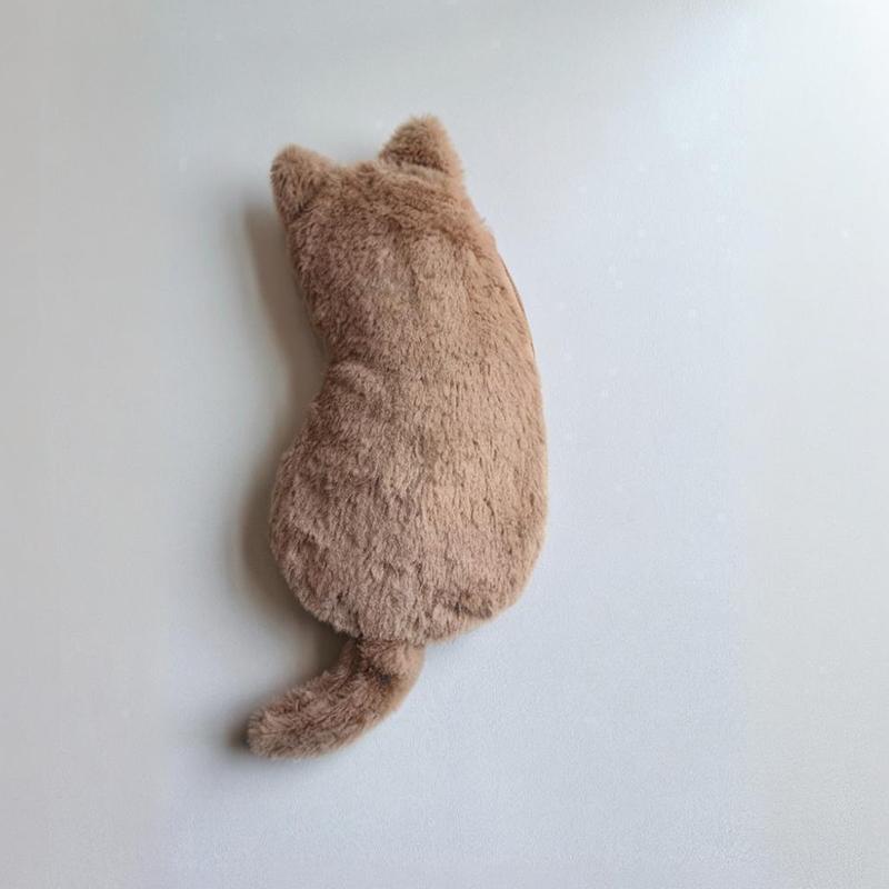 

Милый мультяшный кот плюшевый пенал забавный студенческий животный пенал модный несколько цветов в наличии сумка для хранения канцелярских товаров подарки A4 хаки