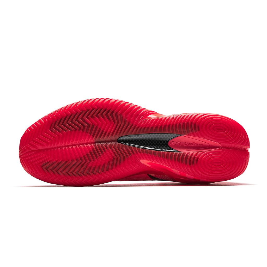 Anta Zap 3 Cushioning, Wear Resistant Low top Basketball Shoes Men's Red Black 912611110SF-3