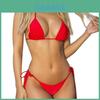 Girls Summer Women Bikini Set Swimwear Pushup Bandage Beachwear Solid Swimsuit