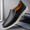 Marca de Luxo Sapatos Casuais Masculinos Couro Genuíno Mocassins Masculinos Business Mocasines Calçado Slip-On Costura à Mão Sapatos de Condução Masculinos