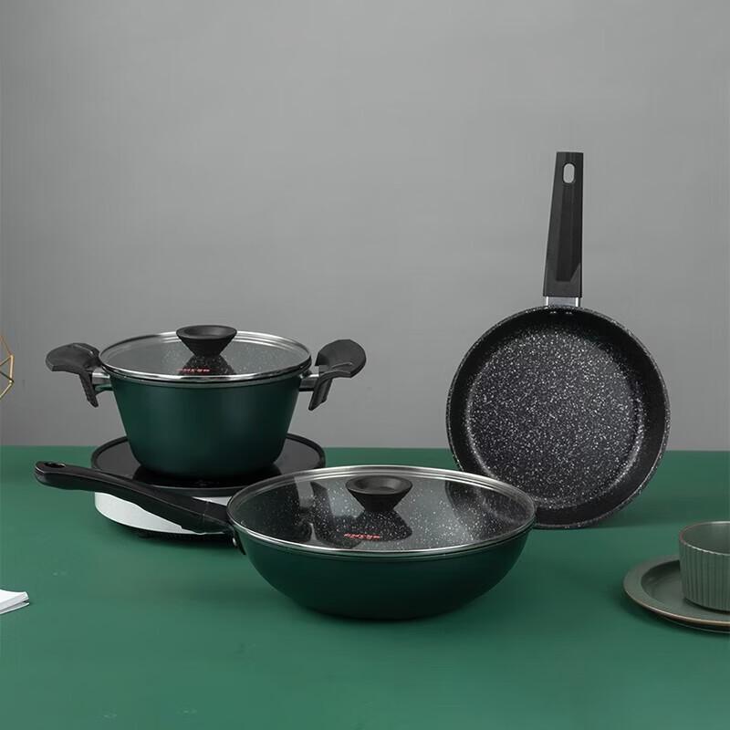 EMUND Golden Years 3-Piece Iron Cookware Set