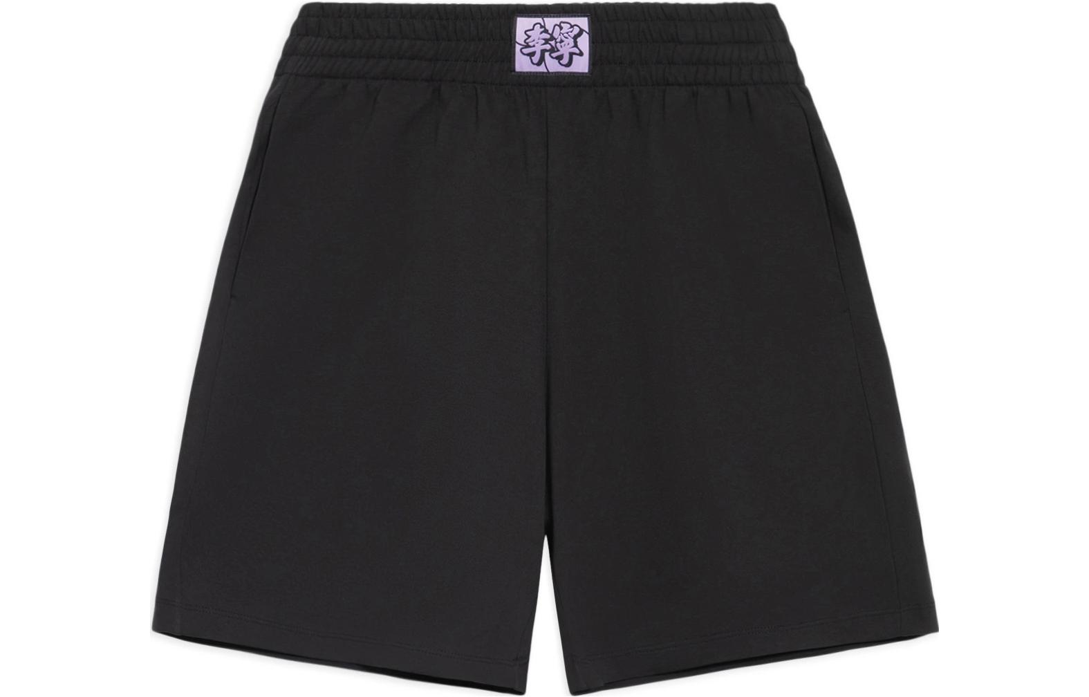 Li Ning Sports Trendy Collection Casual Shorts Women s Black AKSS312-1 XL