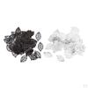 100 Dangle Leaves Pendant Charms Findings Wedding Jewelry Making