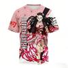 2026 New Demon Slayer Daki & Gyutaro T Shirt For Men 3D Print Anime Graphic Tee Short Sleeve