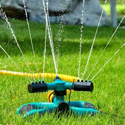 Sprinklers for Yard Garden Irrigation System Three-Way 360 Degree Rotation Automatic Sprinkler for Lawn Yard Flower Bed Orchard