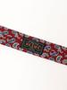 [BEAMS PLUS] Silk Tie Hopsack Paisley Print Men's RED FREE 38440024107