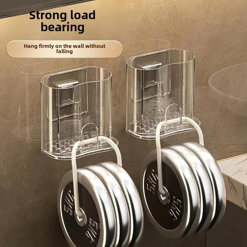 Electric toothbrush holder Tooth cup holder wall hanging perforation-free bathroom wash cup mouthwash cup jar shelf storage