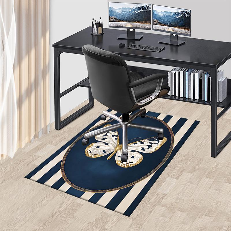 

1pc Butterfly Artwork Area Rug Soft Flannel Floor Mat for Living Room, Bedroom and Carpet, Sofa Coffee Table Floor Mat, Decorative Rug q22 60cm by 90cm