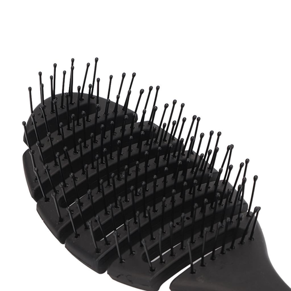 Herren Bart Entwirrbürste Schwarz Elastisch Original Entwirrbürste für Zuhause und Salon