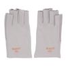 Manicure Gloves UV Protection Stretchy Breathable Fingerless Fiber Cotton Nail Lamp Gloves for Home Salon