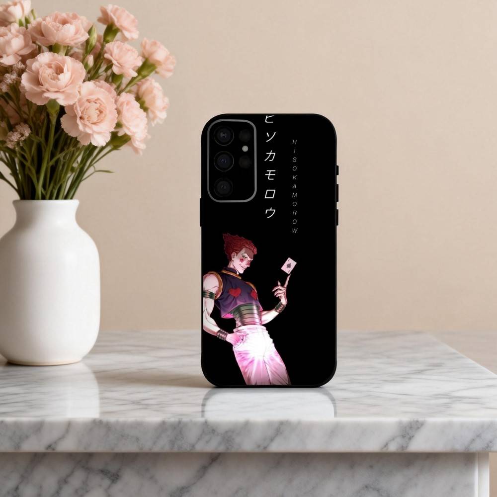 A-Anime H-Hisoka-A M-Morow-W Phone Case For Samsung S25,S24,S21,S22,S23,S30,Ultra,S20,Plus,Others Soft Black Cover