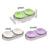 Anti Spill Raised Dog Cat Bowl Non-Slip Pet Food and Water Bowl Cat Feeding Bowl  For Puppy Kitten