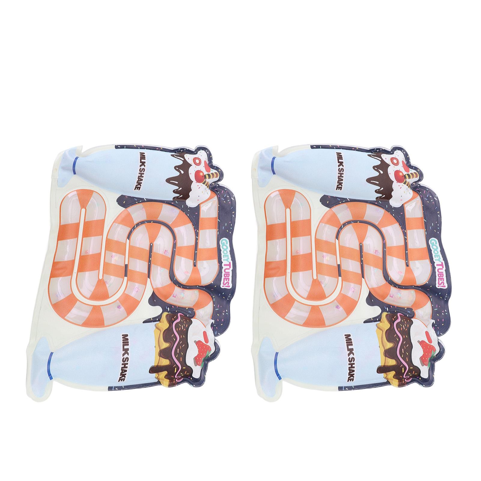 

2 шт. сенсорные трубки с наполнителем, растягивающиеся, сжимаемые, складные, наполненные жидкостью сенсорные игрушки для детей