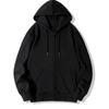 Hanorac cu fermoar, toamnă, unisex, hanorac cu glugă, cardigan, culoare uni, jachete clasice, îmbrăcăminte exterioară pentru bărbați, îmbrăcăminte pentru bărbați