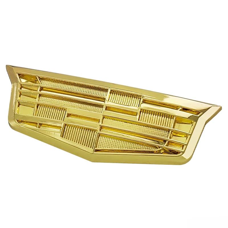 6.3cm/9.2cm Alloy Car Window C-Pillar Badge Sticker Rear Trunk Emblem for Cadillac XT5 ATSL XTS SRX BLS CT4 Escalade Deville DTS