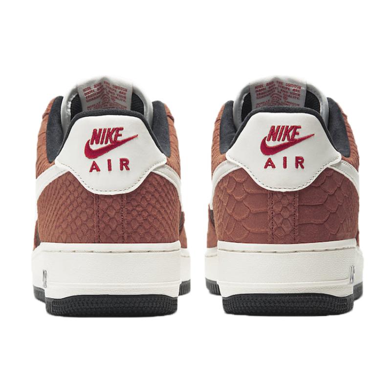 Nike Air Force 1 Low Prm 'Red Bark' Sneakers CV5567-200