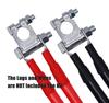 Ampper Military Specification Battery Terminal Ends, Top Post Battery Terminal