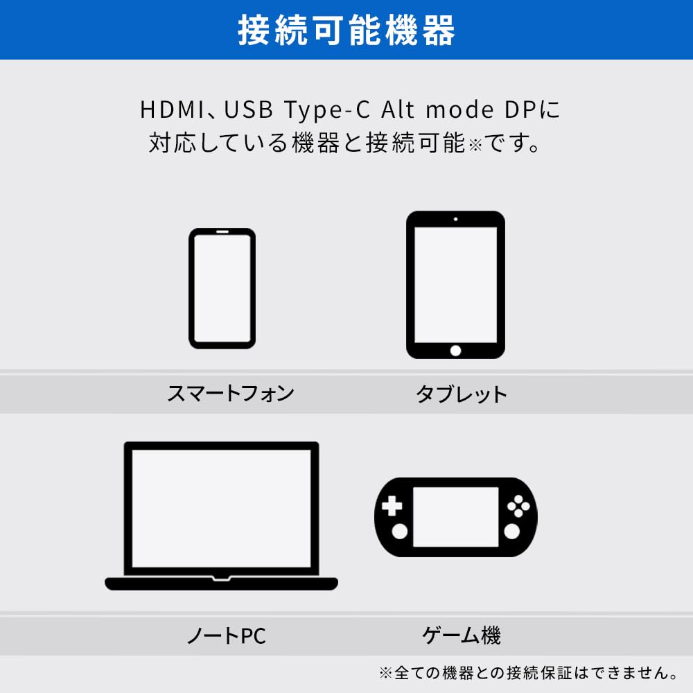 Iris Ohyama Mobile Speakers Support in DP-FF164S-B Monitor, 15.6-inch FHD, Built-in (24/7 Japan)