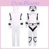 Star Wars Stormtrooper Cosplay Costume With Milk Silk Fabric For Kids And Adults
