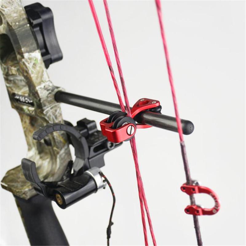 Archery Compound Bow Cable Slide Aluminum String Splitter Roller Glide Separator