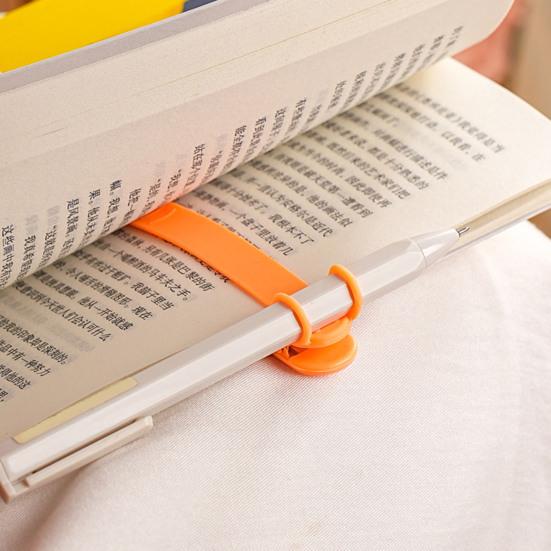 1/3/6 Stück Begleitender Lesezeichenhalter Elefantendesign Automatische Lesezeichen aus Silikon mit Stifteinfügung Seiten-Tracker